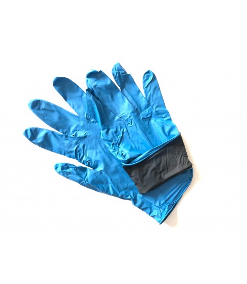 Detekovatelné nitrilové rukavice 5mil,5.5g