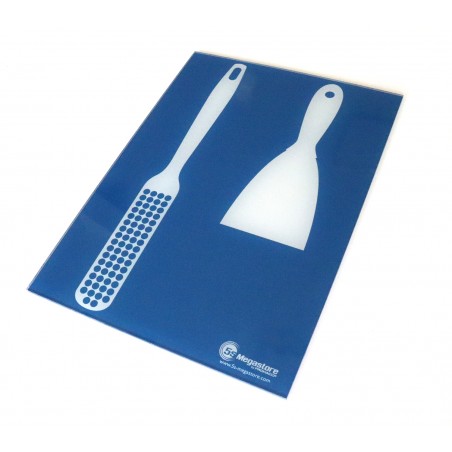 Tištěná deska stínů odolná na stírání