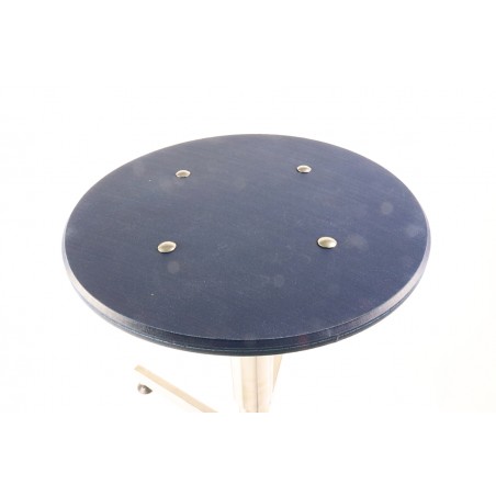 Nastavitelná stolička z nerezové oceli s detekovatelným sedákem