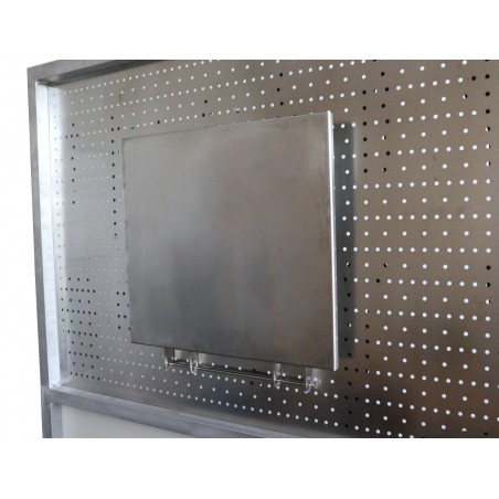 Składana półka ze stali nierdzewnej