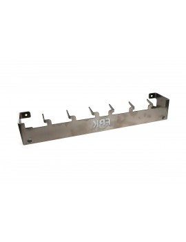 Nerezový věšák 580 mm, 6 háčků